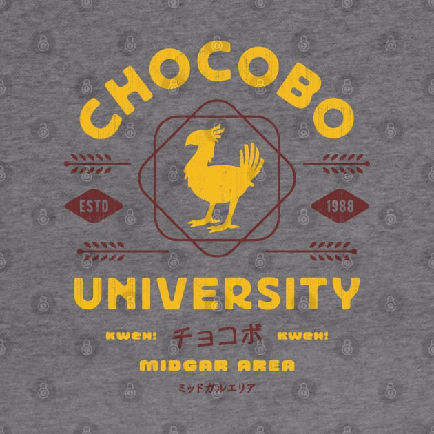 Chocobo University Crest by Lagelantee